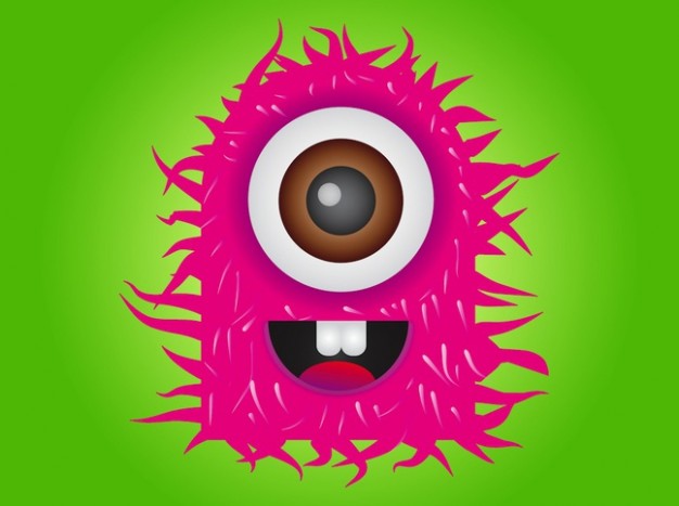 Atlantis pink Earth monster of one eye about Video Games Graphical Adventures